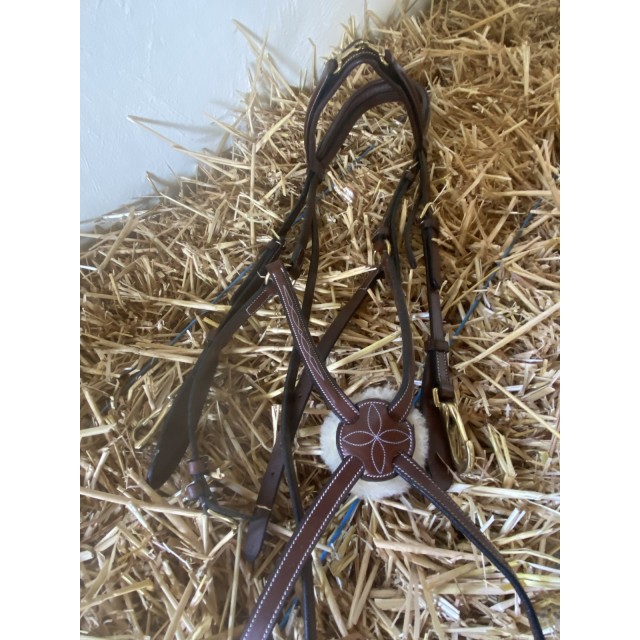 Filet neuf Eric Thomas pro cob muserolle croisée