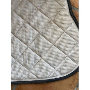 Tapis rg Vichy gris et blanc