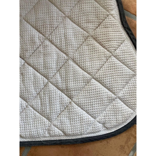 Tapis rg Vichy gris et blanc