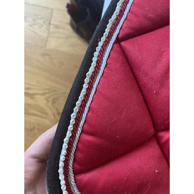 Tapis Fellini Rouge à strass