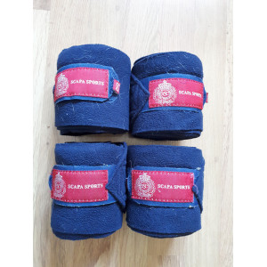 Bandes de polo bleues marines Scapa