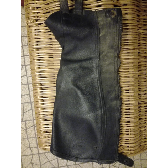 Chaps cuir noires TdeT