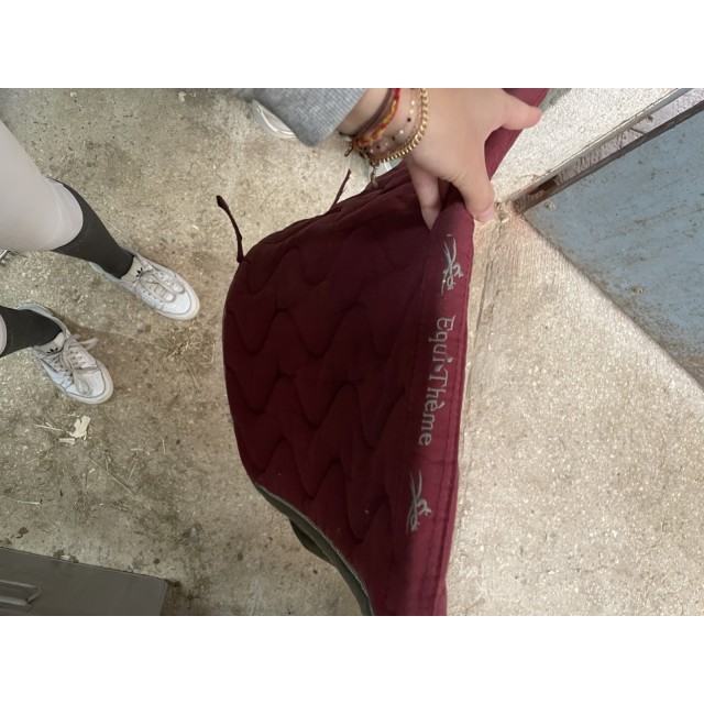 Tapis Equitheme bordeau