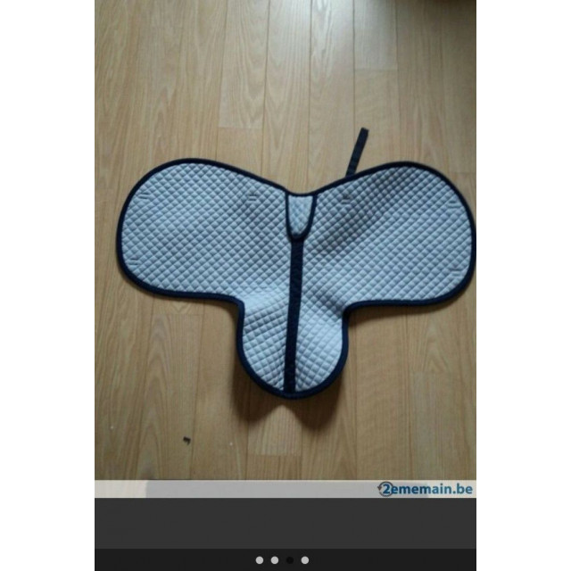 Tapis de selle bleu