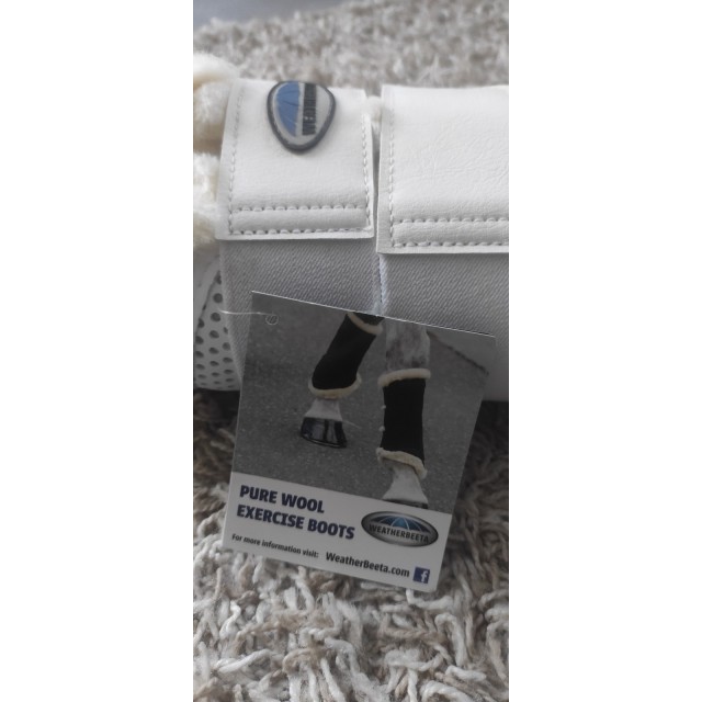 Guêtres fermées blanches