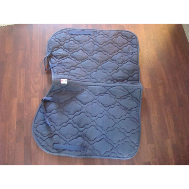 tapis bleu marine mixte cheval