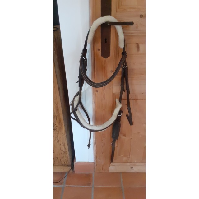 Filet cuir marron