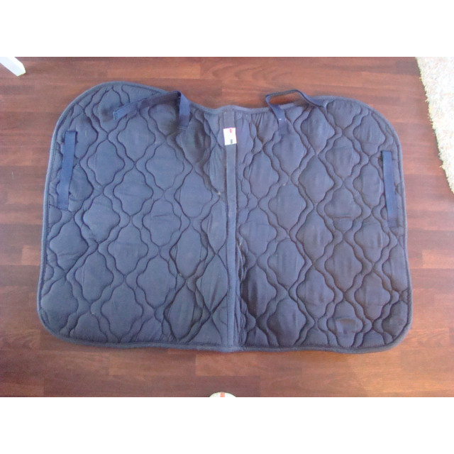 tapis bleu marine mixte cheval