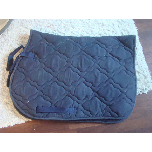 tapis bleu marine mixte cheval
