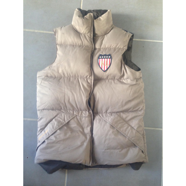 Doudoune sans manches reversible