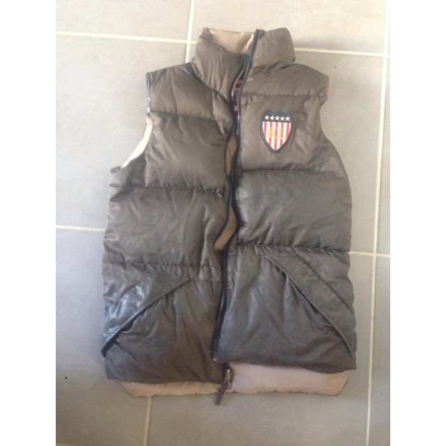 Doudoune sans manches reversible