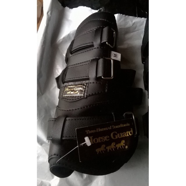 Guêtres cuir Horse Guard PLUS black