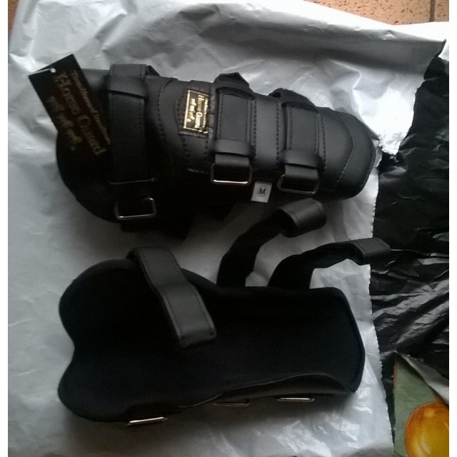 Guêtres cuir Horse Guard PLUS black