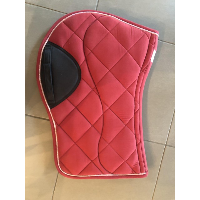 Tapis équithème bordeaux