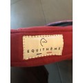 Tapis équithème bordeaux