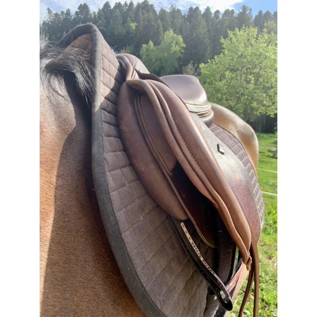 Selle Éric Mondange 17,5 pouces