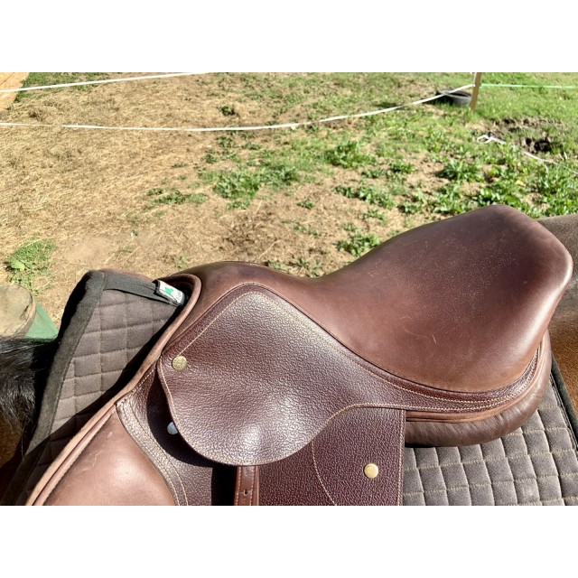 Selle Éric Mondange 17,5 pouces