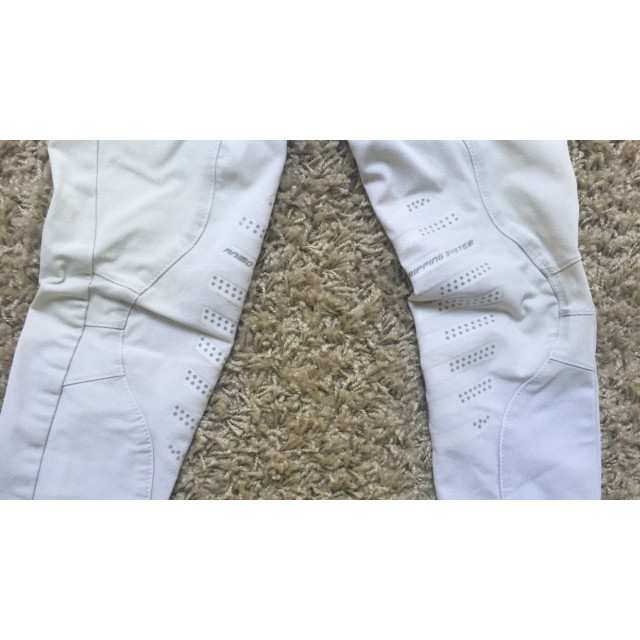 Pantalon de concours Animo 8 ans blanc