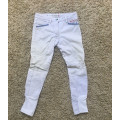 Pantalon de concours Animo 8 ans blanc