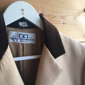 Veste de concours Homme A. Albanese t. 44 beige