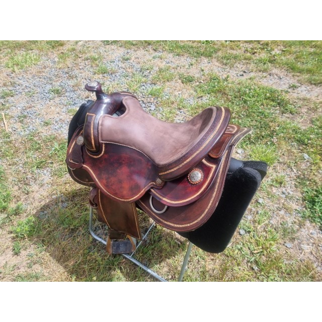 *RARE* selle western Triple W xfqh 'Platinium'