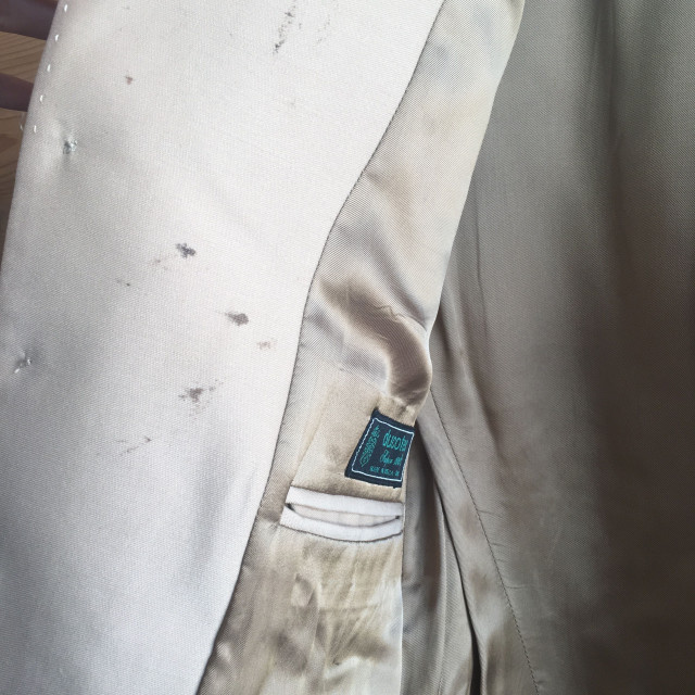 Veste de concours Homme A. Albanese t. 44 beige