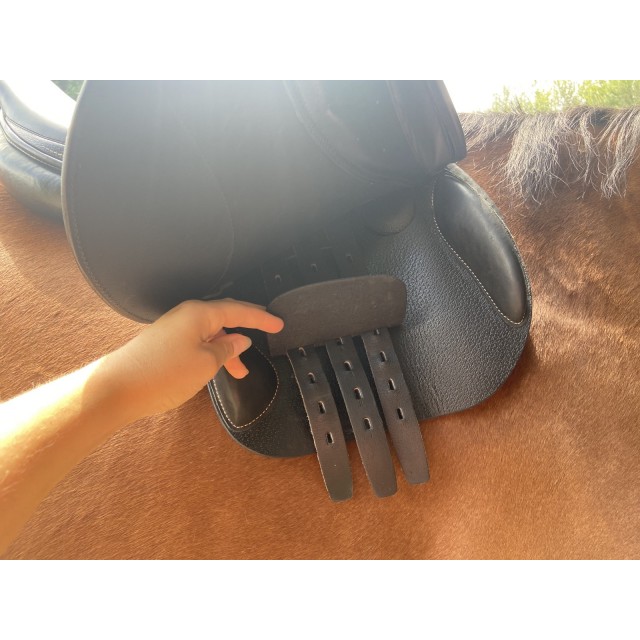 Selle Time Rider noir 17,5