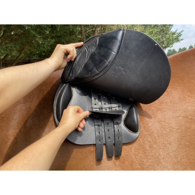 Selle Time Rider noir 17,5