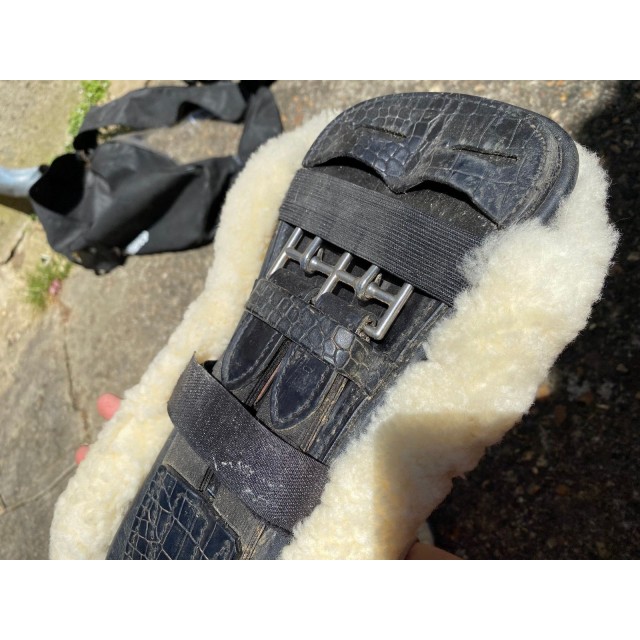 Sangle courte + protege sangle mouton