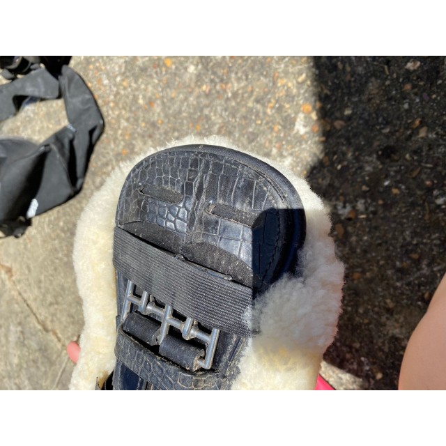 Sangle courte + protege sangle mouton