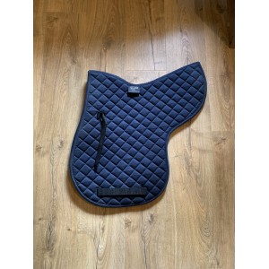 Tapis de selle cheval bleu foncé