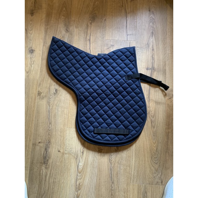 Tapis de selle cheval bleu foncé