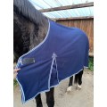 couverture séchante bleu marine/roi équithème