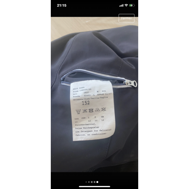 Veste concours pikeur