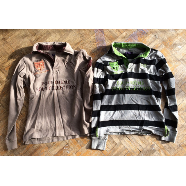 Lot de 3 hauts (2 polos et 1 teeshirt à manches longues) S-M