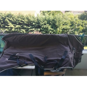 Chemise coton marron