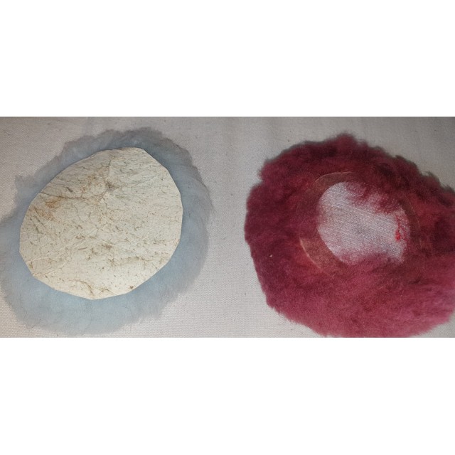 Lot de 2 pads moton véritable