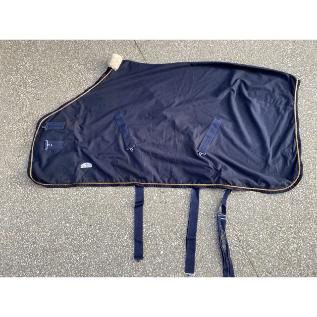 Chemise coton chic marine