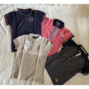 Lot de 4 polos (HV polo, harcour, euro star)