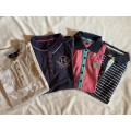 Lot de 4 polos (HV polo, harcour, euro star)