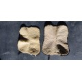 Lot de 2 amortisseurs equitheme noir mouton interieur