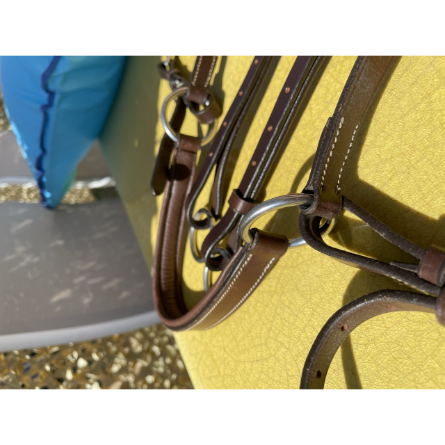 Collier de chasse avec martingale taille cheval