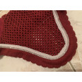 Bonnet Equiline bordeaux
