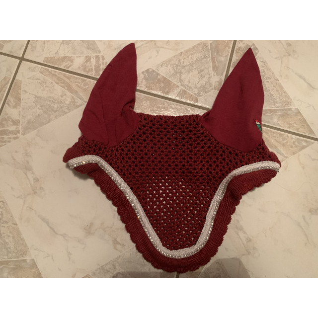 Bonnet Equiline bordeaux