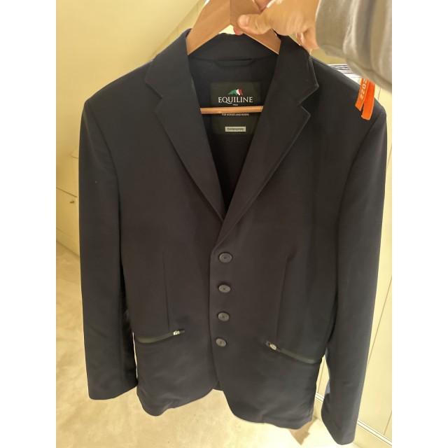 Veste de concours Marine Equiline homme taille 48 italien