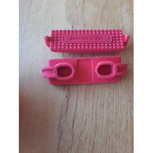 Semelles 12 cm rouges