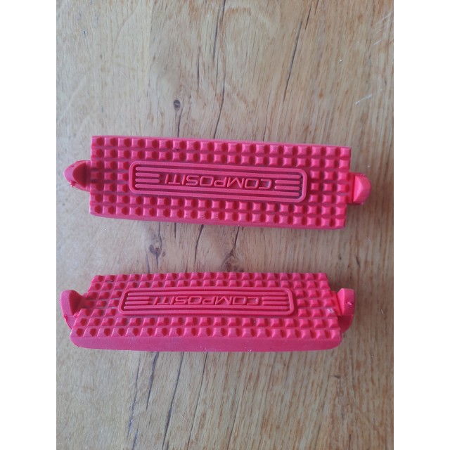 Semelles 12 cm rouges