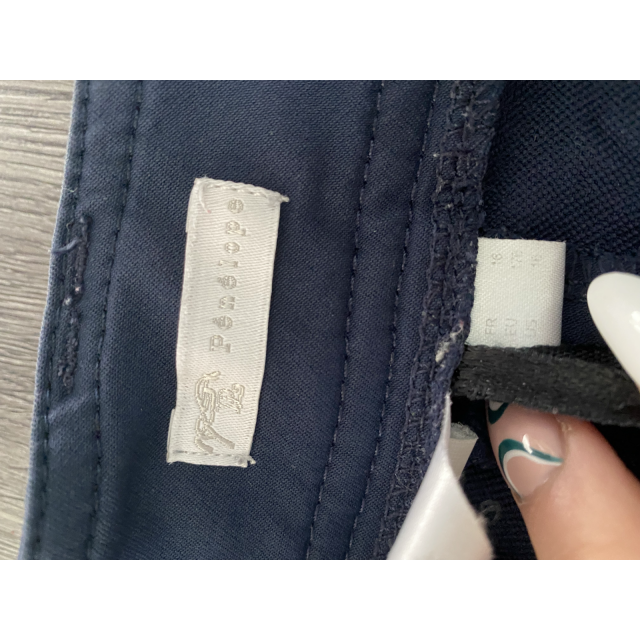 Pantalon imperméable Pénéloppe bleu marine parfait état - 16 ans/36