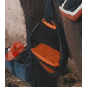 Étrier ellipse compositi orange