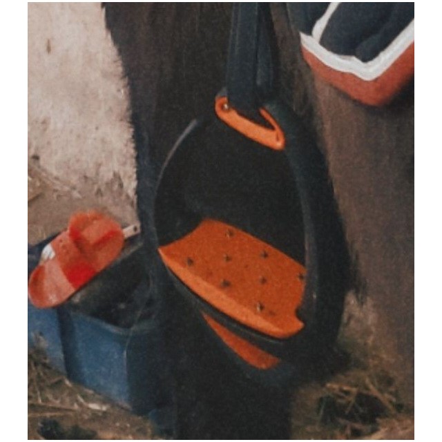 Étrier ellipse compositi orange